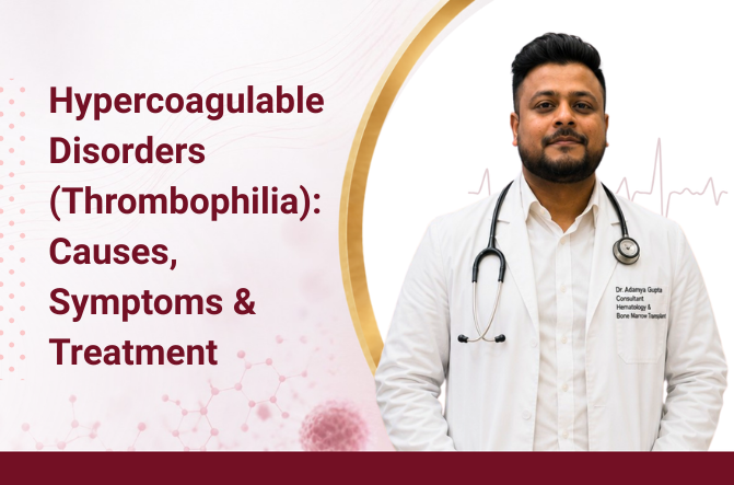 Hypercoagulable Disorders (Thrombophilia): Causes, Symptoms & Treatment | Best Hematologist in Raipur