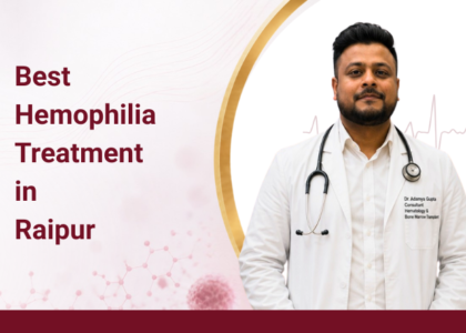 Hemophilia awareness illustration by Dr. Adamya Gupta, Hematologist and Bleeding Disorder Specialist in Raipur.