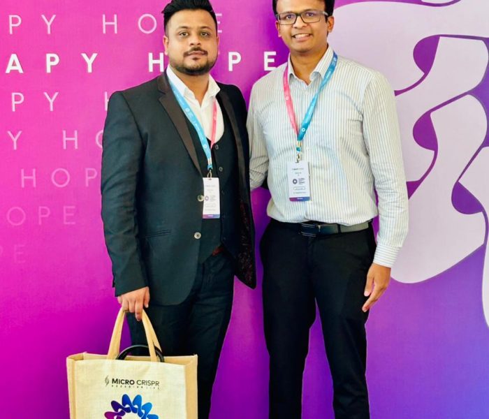 DR ADAMYA GUPTA AT A HEMATOLOGY CONFERENCE