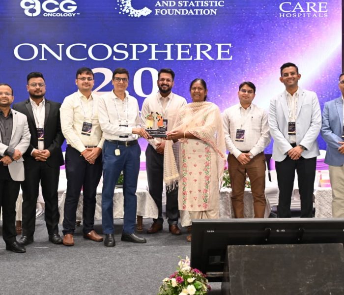 A proud moment of recognition shared with colleagues and mentors. Such milestones inspire continued dedication to evidence-based medicine, research, and compassionate cancer care.